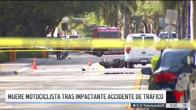 Muere motociclista tras impactante accidente