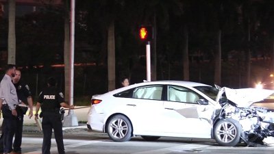 Investigan choque tras incidente con policía de North Miami Beach