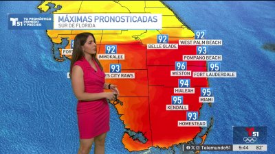 Pronóstico del tiempo en Miami, Florida