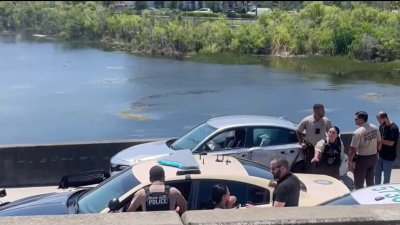 Nuevo video muestra persecución policial que terminó con mujer lanzándose a un lago