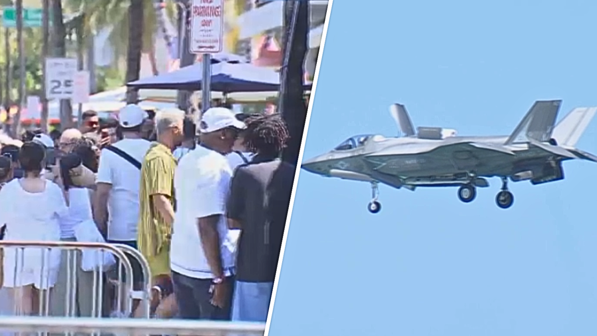 Memorial Weekend en Miami Beach Air Show, calor intenso y seguridad