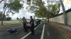 En video: Un policía acusado de conducir borracho tras chocar contra una patrulla