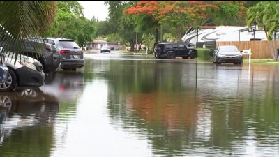 Vecindarios de Fort Lauderdale afectados por las lluvias e inundaciones