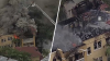 Bomberos combaten voraz incendio en edificio de Miami,  luego que empleado fuera baleado