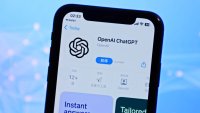 In this photo illustration, the ChatGPT app  interface for iOS is seen on May 27, 2023 in Shenzhen, Guangdong Province of China.