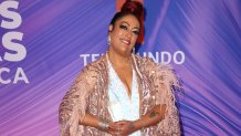 BILLBOARD MUJERES LATINAS EN LA MUSICA 2024 -- Pictured: La India backstage at the Telemundo Center in Miami, FL on June 8, 2024 -- (Photo by: Alexander Tamargo/TELEMUNDO)