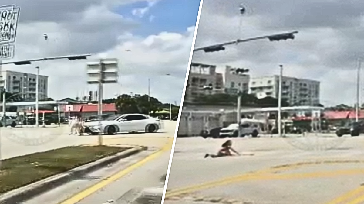 En Video Chofer Arrolla A Una Mujer A Plena Luz Del Día Y Se Da A La