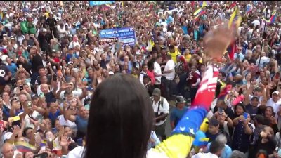 Oposición venezolana toma las calles en el inicio de la campaña electoral