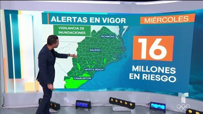 Preocupantes inundaciones: ¿Qué se espera de la tormenta Debby en el sureste de EEUU?