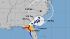 El huracán Debby llega al Big Bend de Florida. Se espera que deje grandes inundaciones