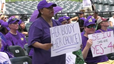 Manifestación en Miami en defensa de derechos reproductivos