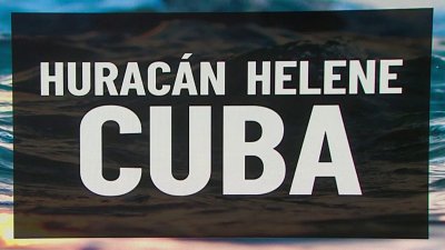 Estragos de Helene a su paso por el occidente de Cuba