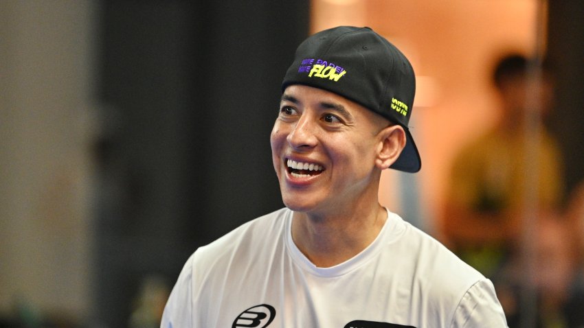 FT. LAUDERDALE, FL- JUNE 19:  Daddy Yankee attends the Grand Opening of 10 By 20 Padel Club Hosted by Daddy Yankee on June 19, 2024 in Fort Lauderdale, Florida. (Photo by Manny Hernandez/Getty Images)