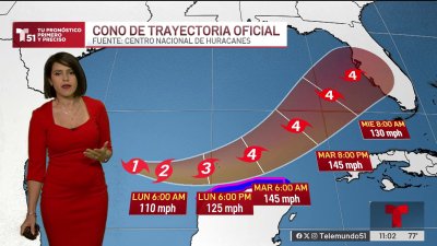 Boletín 11pm del huracán Milton