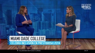 Presidenta del MDC habla sobre los resultados de la universidad