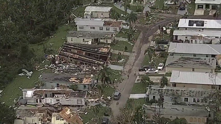 Las imágenes del caos: tornados en condado St. Lucie dejaron destrucción y muertes