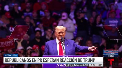 Republicanos en Puerto Rico esperan reacción de Trump