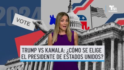 Trump vs Kamala: ¿Cómo se elige el presidente de Estados Unidos?