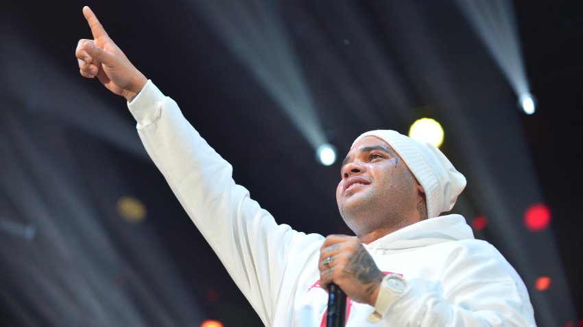 CORAL GABLES, FL – NOVEMBER 22: El Taiger performs during El Cubatonazo Concert at Watsco Center on November 22, 2017 in Coral Gables, Florida.  (Photo by Johnny Louis/Getty Images)