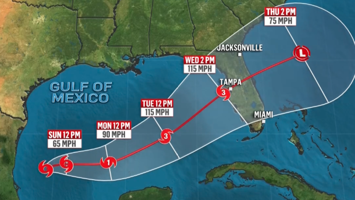 State of Emergency for 35 FL Counties Ahead of Milton – Telemundo Miami (51)