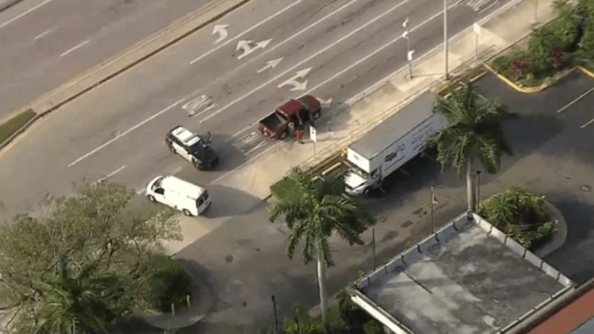 Police respond to the scene of a fatal shooting in Florida City on Nov. 14, 2024.