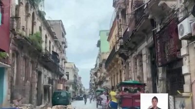 Derrumbes, destrozos y apagón en  Cuba tras paso de Rafael