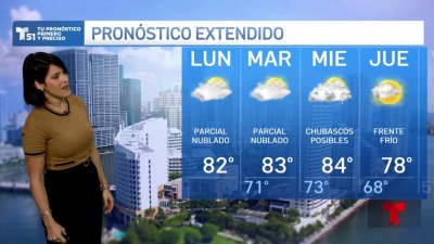 Pronóstico del tiempo en Miami, Florida