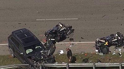 Aparatoso accidente en Palm Beach deja dos policías muertos y uno grave