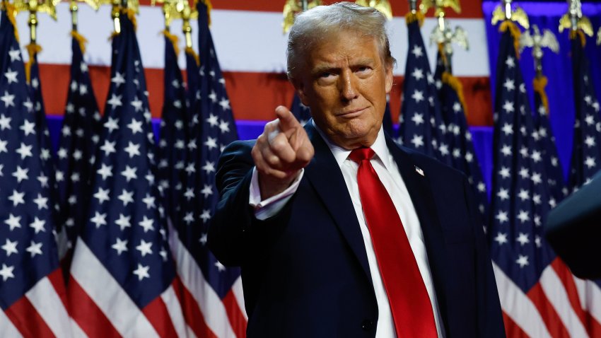 WEST PALM BEACH, FLORIDA – NOVEMBER 06:  Republican presidential nominee, former U.S. President Donald Trump.