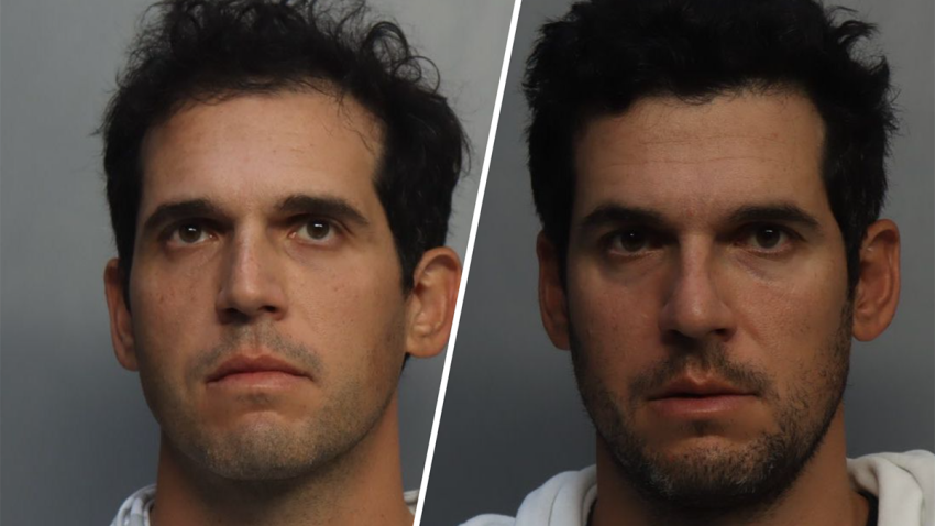 Miami-Dade Corrections booking photos of Alon Alexander and Oren Alexander