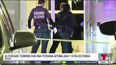 Altercado termina con una persona apuñalada