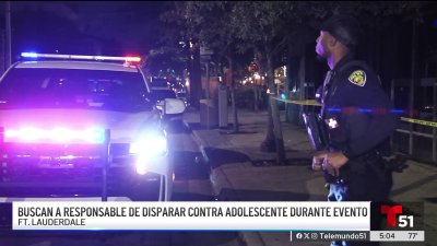 Buscan a responsable de disparar contra adolescente