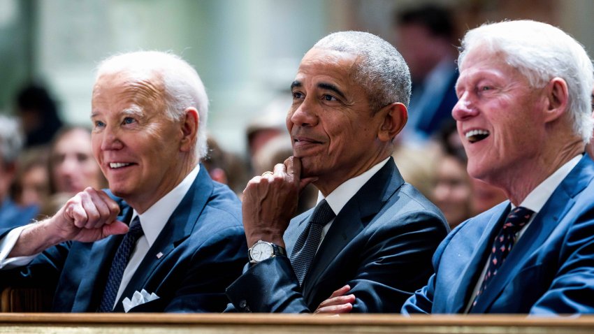 Joe Biden, Barack Obama and Bill Clinton