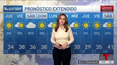 Pronóstico del tiempo para el 8 de enero