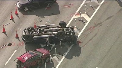 Accidente mortal en la autopista I-95 en Broward mantiene la vía cerrada por horas