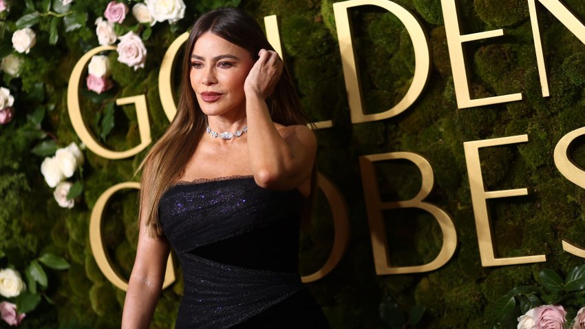 Sofia Vergara during the 82nd Annual Golden Globes held at The Beverly Hilton on January 05, 2025 in Beverly Hills, California. (Photo by Tommaso Boddi/GG2025/Penske Media via Getty Images)