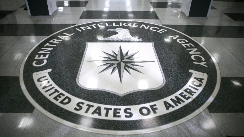A seal inside the CIA headquarters in McLean, Virginia.