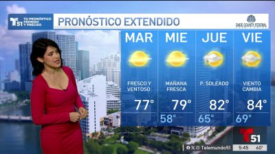 Pronóstico del tiempo en Miami, Florida