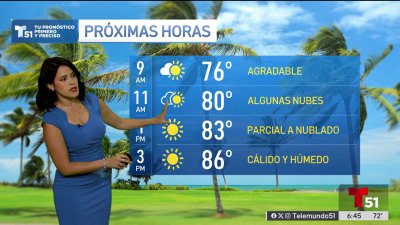 Pronóstico del tiempo en Miami, Florida