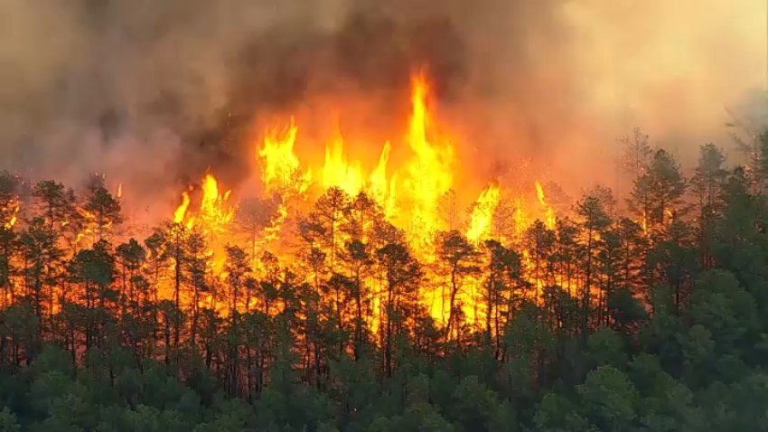 fuego forestal jones road