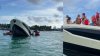 Un enorme bote Lamborghini con 32 personas a bordo se hunde cerca de Star Island