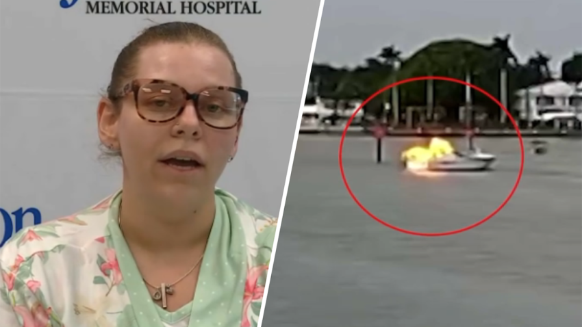 Cassandra Rivera and her family were injured in a boat explosion in Fort Lauderdale on memorial Day 2025.