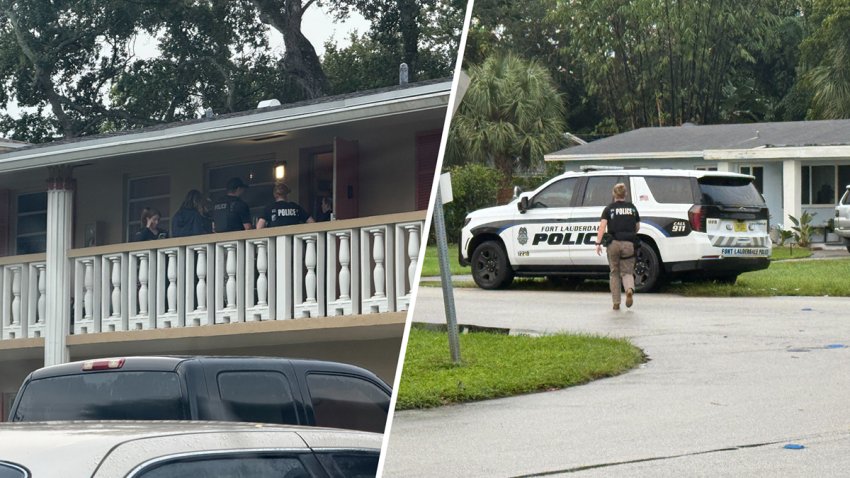 Police and SWAT swarmed a Fort Lauderdale home early Thursday amid an International Crimes Against Children investigation, officials said.