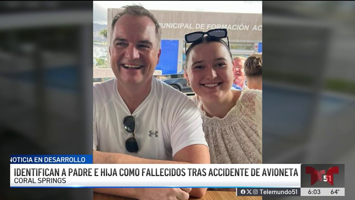 Padre e hija que murieron en accidente aéreo eran muy conocidos por su ...