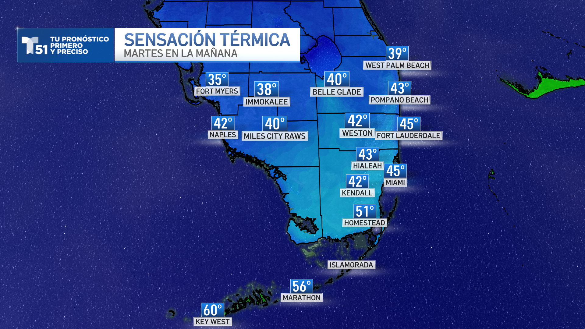 Temperatura en Miami y el sur de Florida: pronóstico del tiempo ...