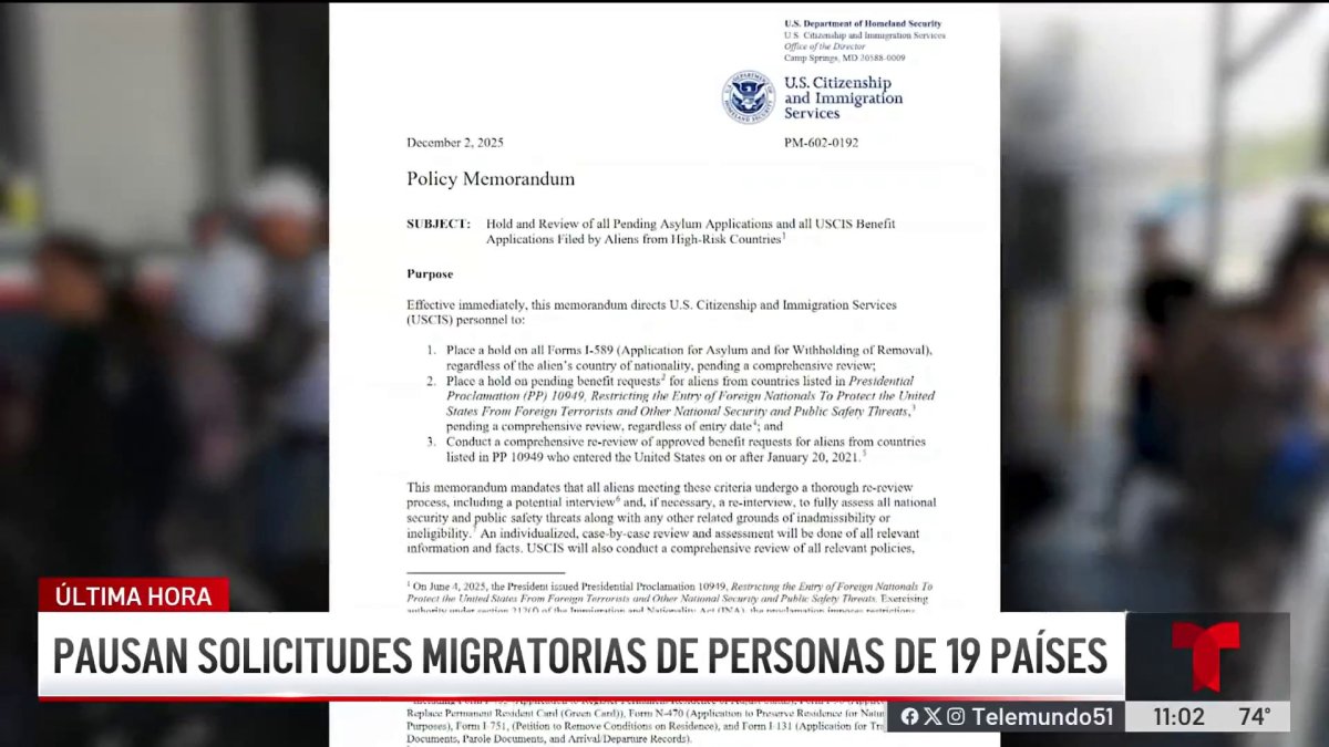 Lo que debes saber sobre la paralización de trámites migratorios para ...