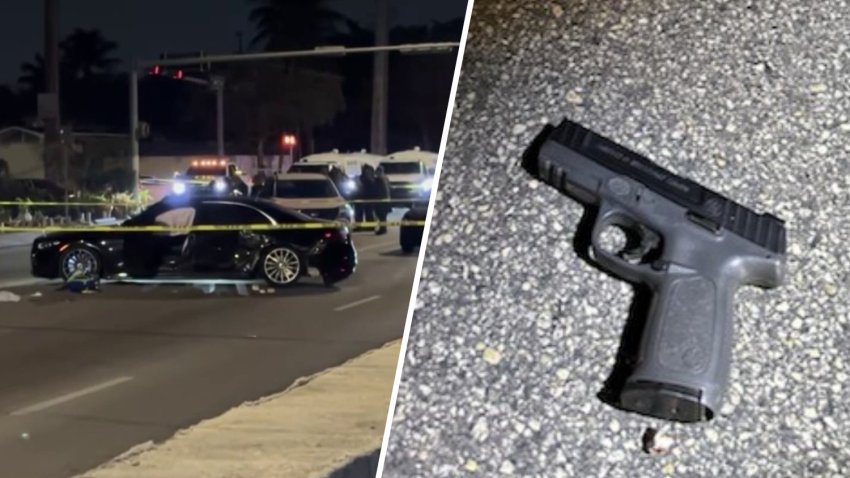 It was around 8 p.m. Tuesday when the sheriff’s office said its robbery intervention team attempted to stop a vehicle in the area of Northwest 17th Avenue and Northwest 71st Street.