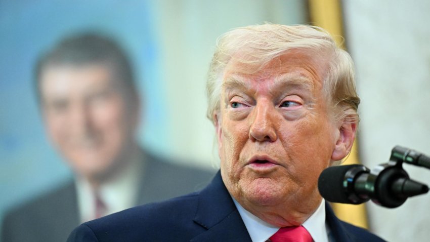 Trump bromea con que se presentará a las elecciones venezolanas contra Delcy Rodríguez