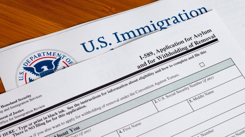 Application for asylum and for withholding of removal to fill out