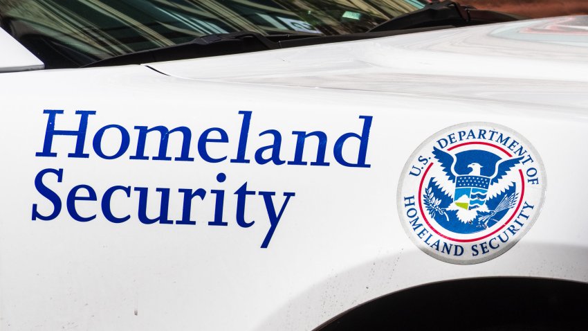 Sep 20, 2019 San Francisco / CA / USA – Homeland Security vehicle offering security at the Climate Strike Rally in downtown San Francisco